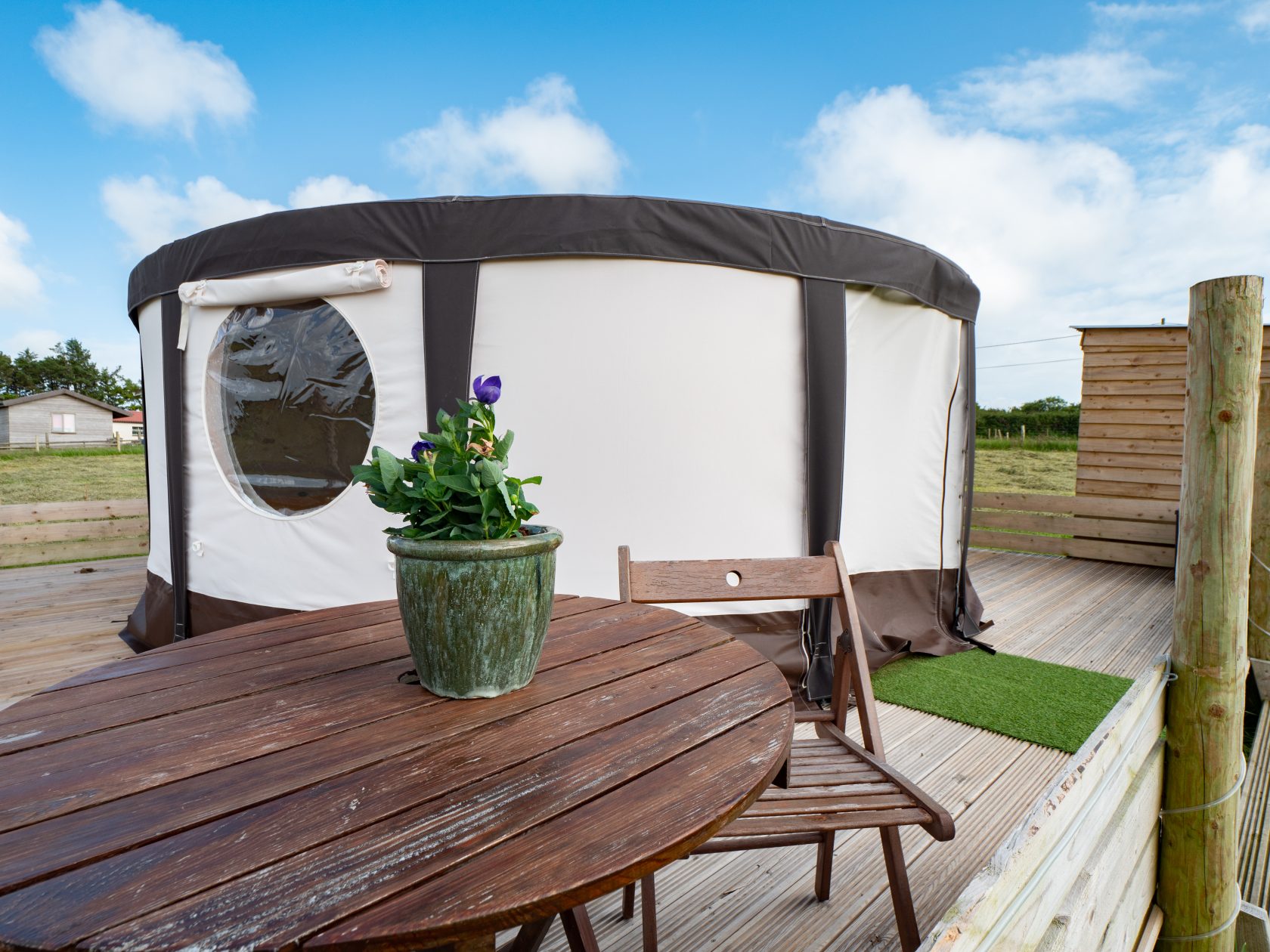 Nomadic Yurt Accommodation in Cornwall