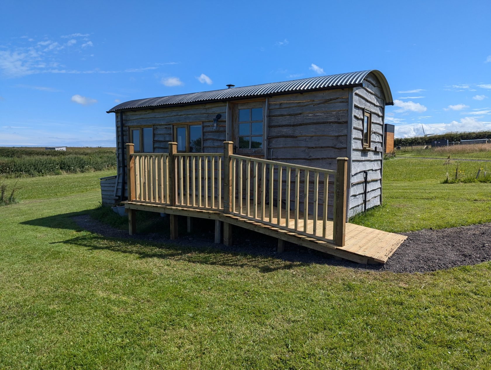 Shepherds Hut Accommodation in Cornwall