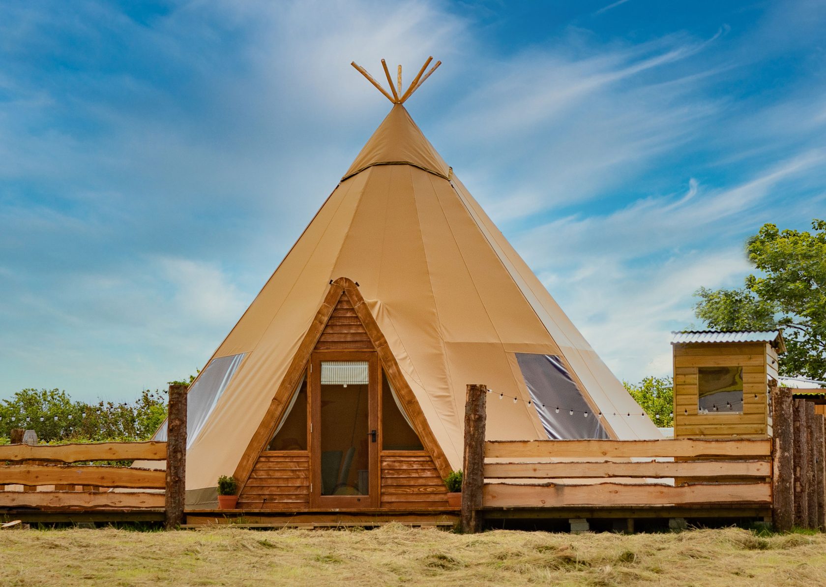 Tipi Holiday in North Cornwall