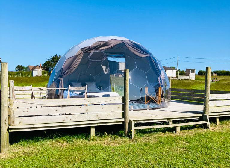 Opal Dome Accommodation in Cornwall